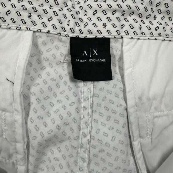 Armani Exchange A|X Men's Size 30 Black Geometric Logo Print 9" Inseam Shorts - Picture 8 of 10